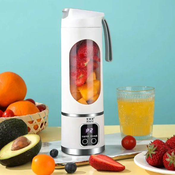 Portable Smoothie Blender Bottle