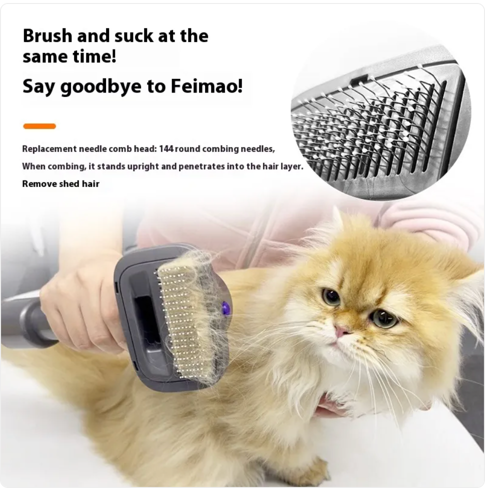 Vacuum Pet Hair Suction Comb Attachment