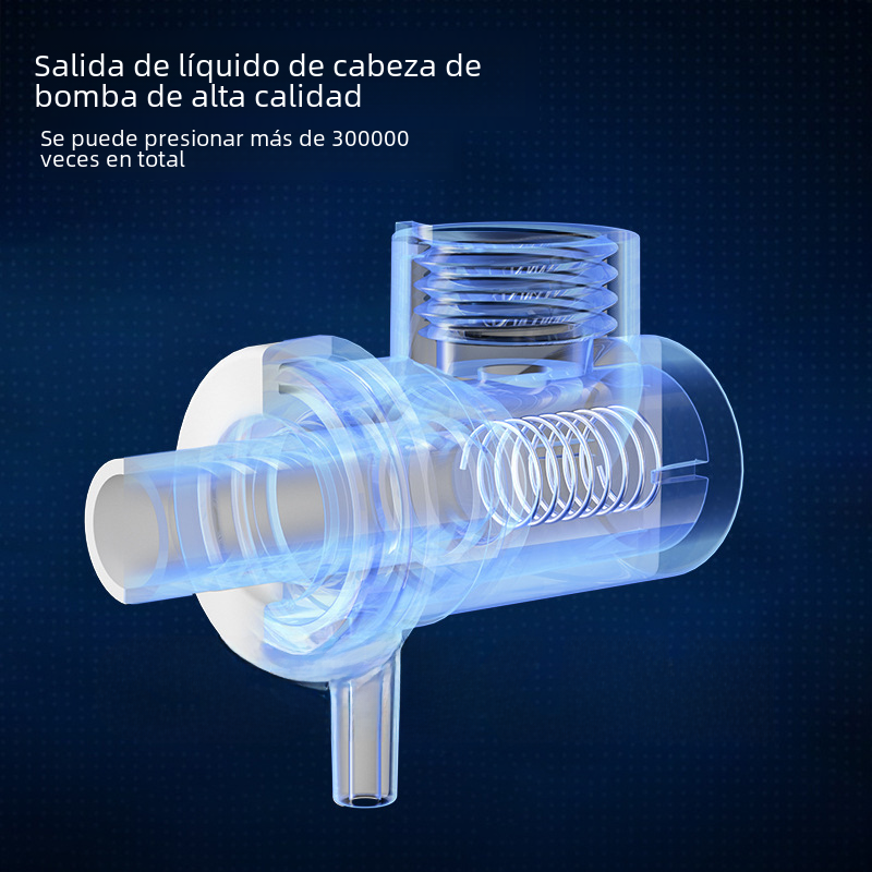 Wall-Mounted Press Dispenser for Shampoo and Soap