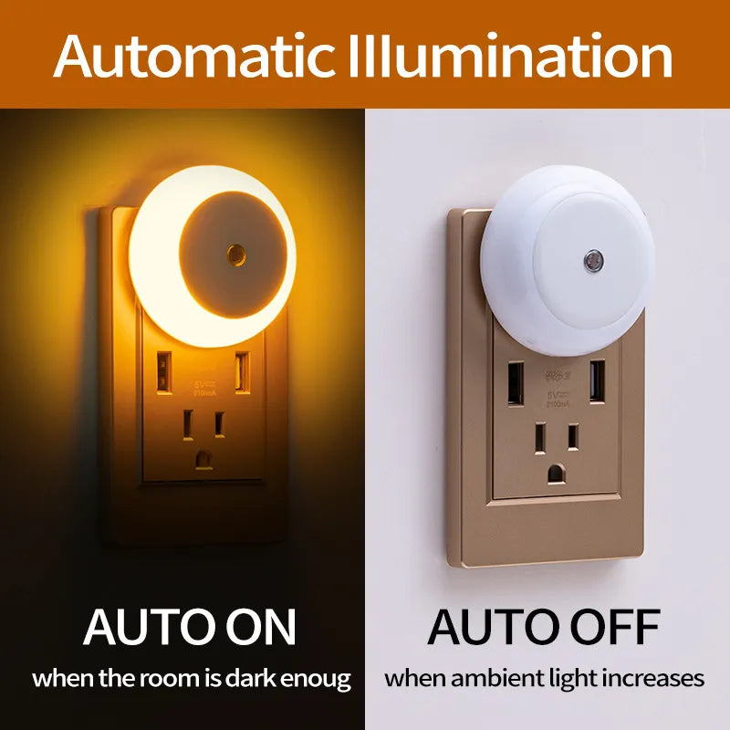 Plug-in Mini Sensor Night Light