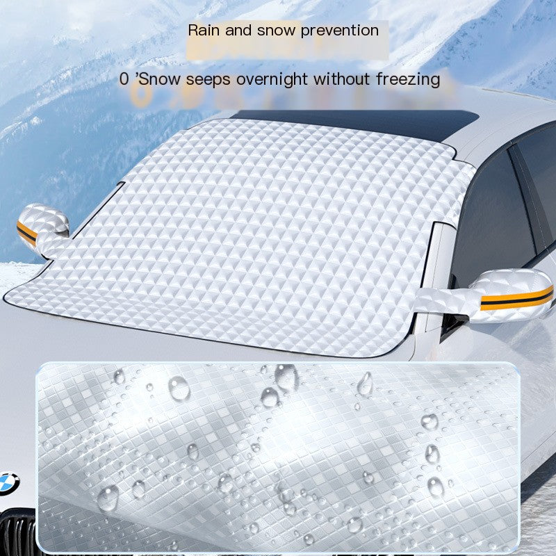 Thick Windshield Cover for Snow and Frost Protection
