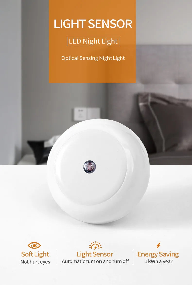 Plug-in Mini Sensor Night Light