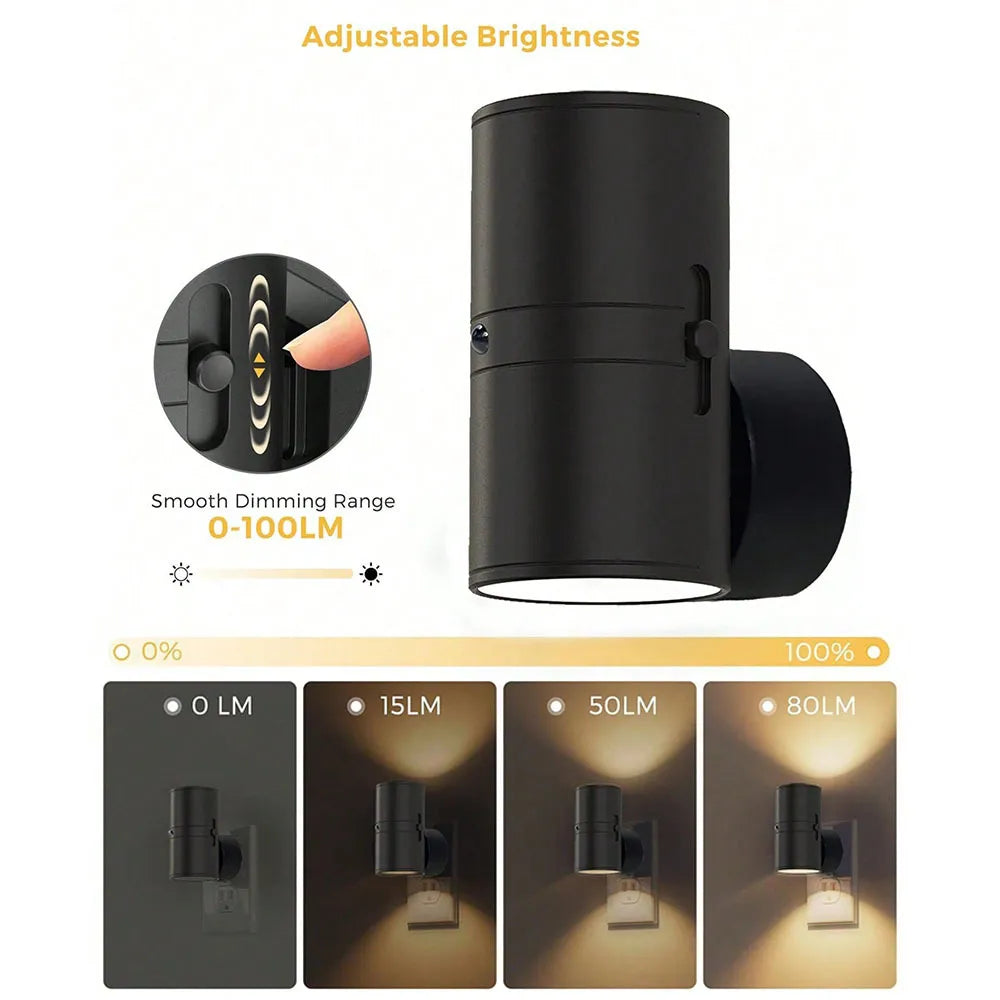LED Wall-Mounted Adjustable Night Light