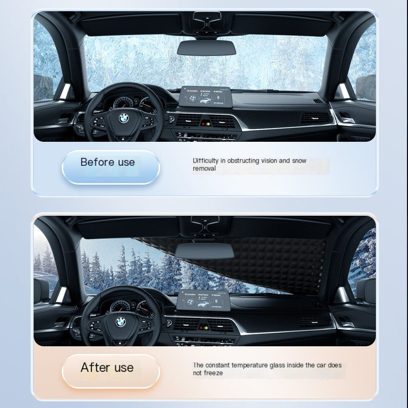 Thick Windshield Cover for Snow and Frost Protection