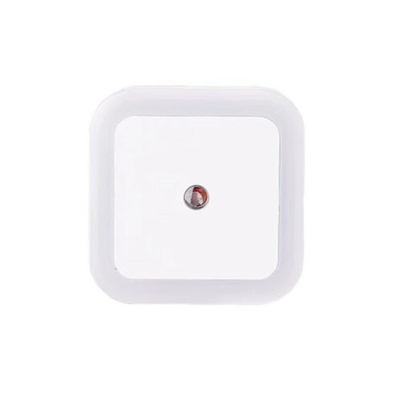 Square Light Control Night Lamp - Creative Plug-in Design