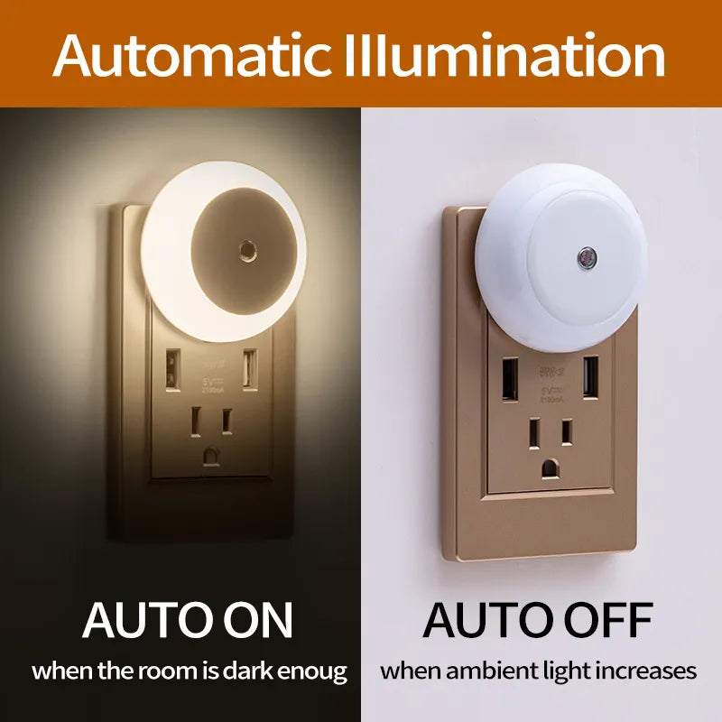 Plug-in Mini Sensor Night Light