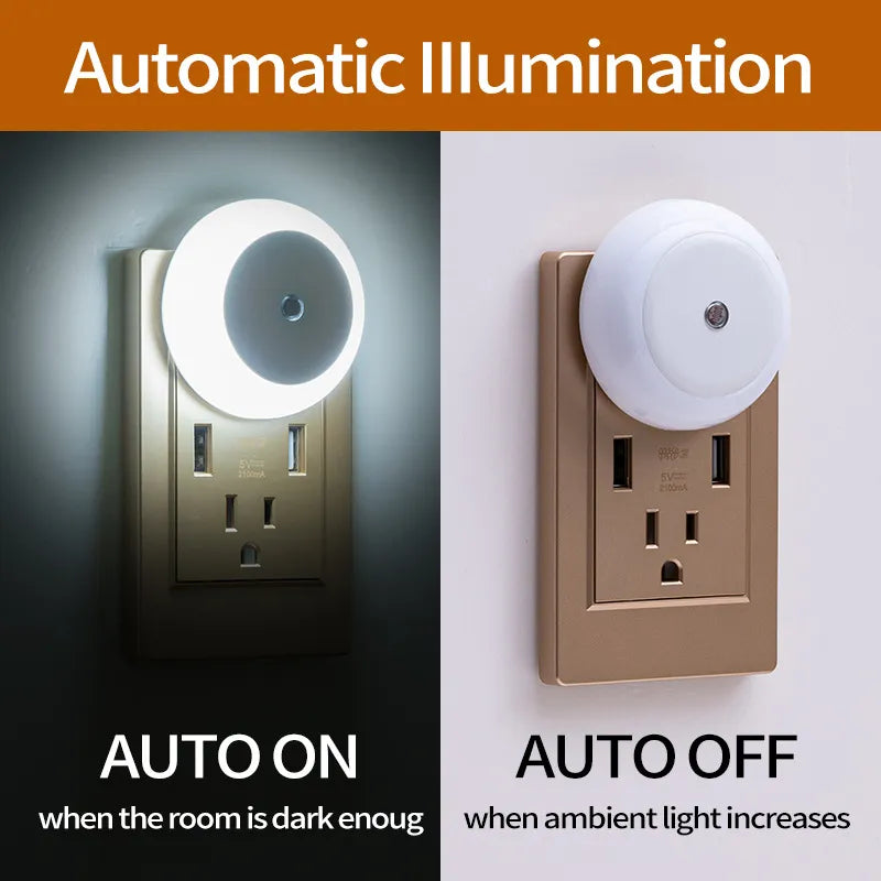 Plug-in Mini Sensor Night Light
