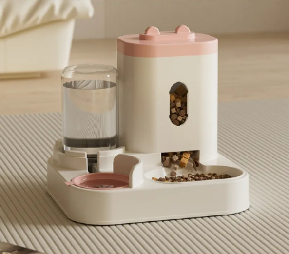 Automatic Pet Feeder with Timed Dispensing