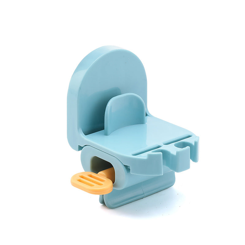 Multifunctional Wall-Mounted Toothpaste Dispenser