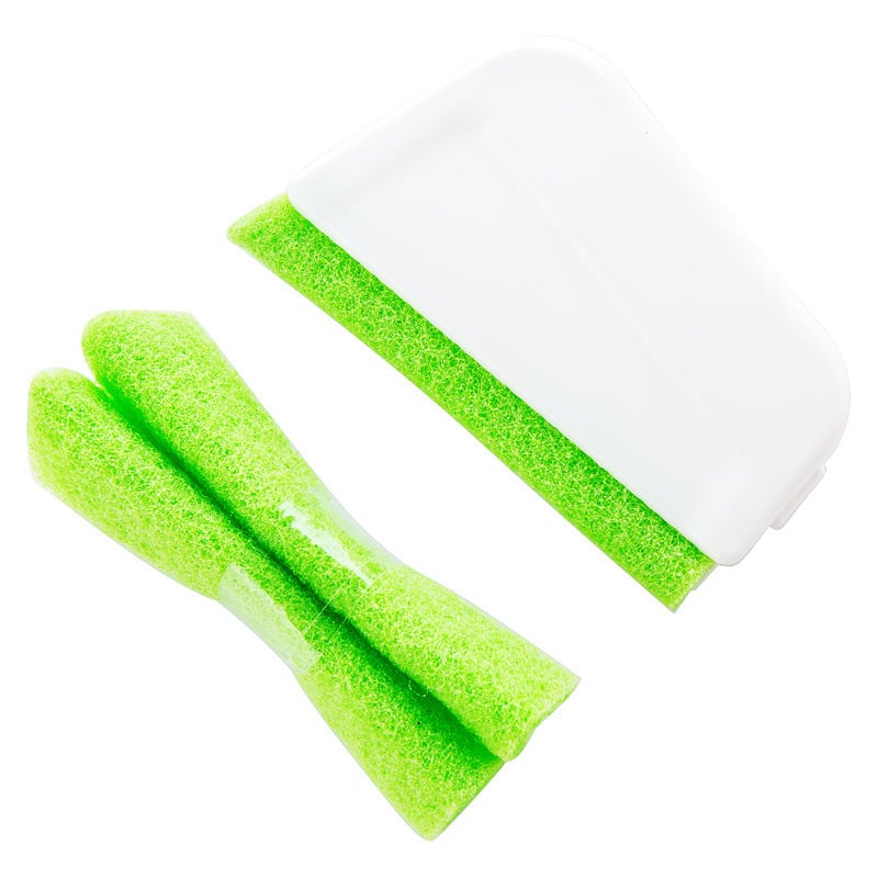 Gap Brush for Cleaning Window Tracks and Grooves